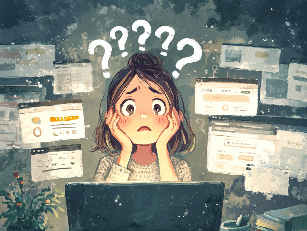 HPの悩みを抱える事業者